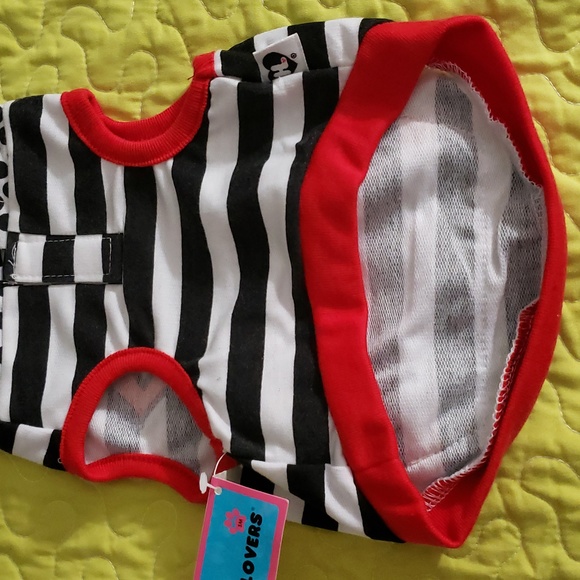 Harajuku Lovers Dog Clothes Graphic Hoodie Size Small Color Black White Red NWT - Picture 6 of 7